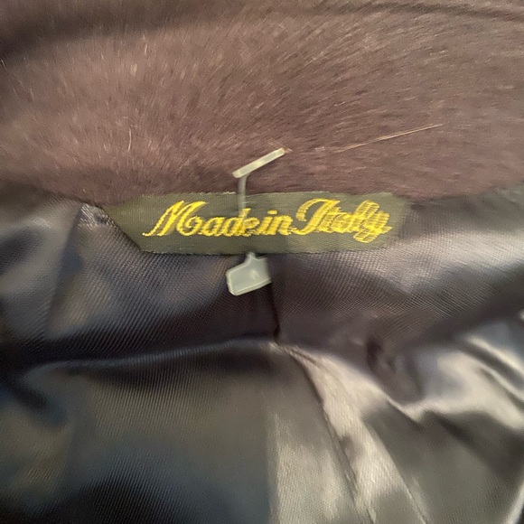 Arzani Black Cashmere/Wool Maxi Coat from Italy - Picture 10 of 10